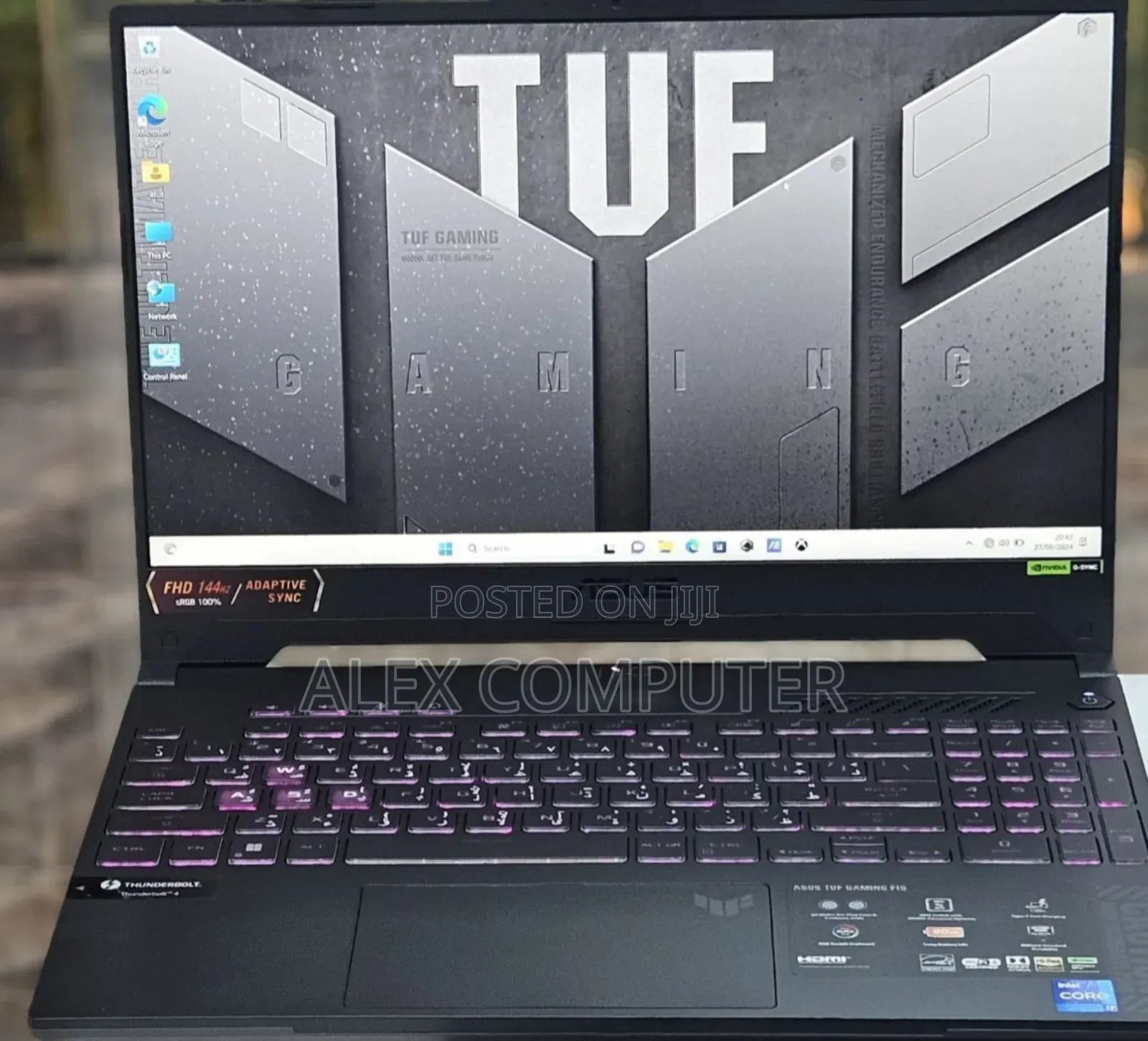 New Laptop Asus TUF Dash F15 16GB Intel Core I7 SSD 1T