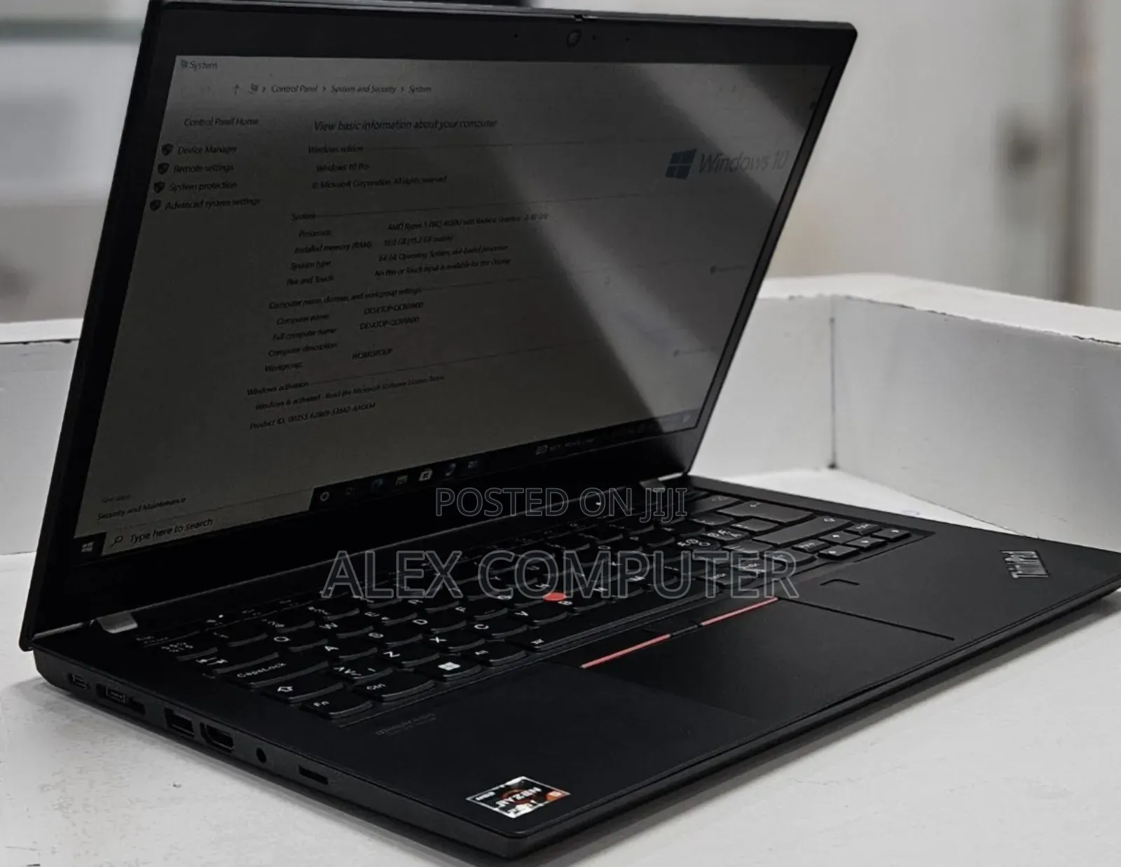 New Laptop Lenovo ThinkPad T14 16GB AMD Ryzen 5 SSD 512GB