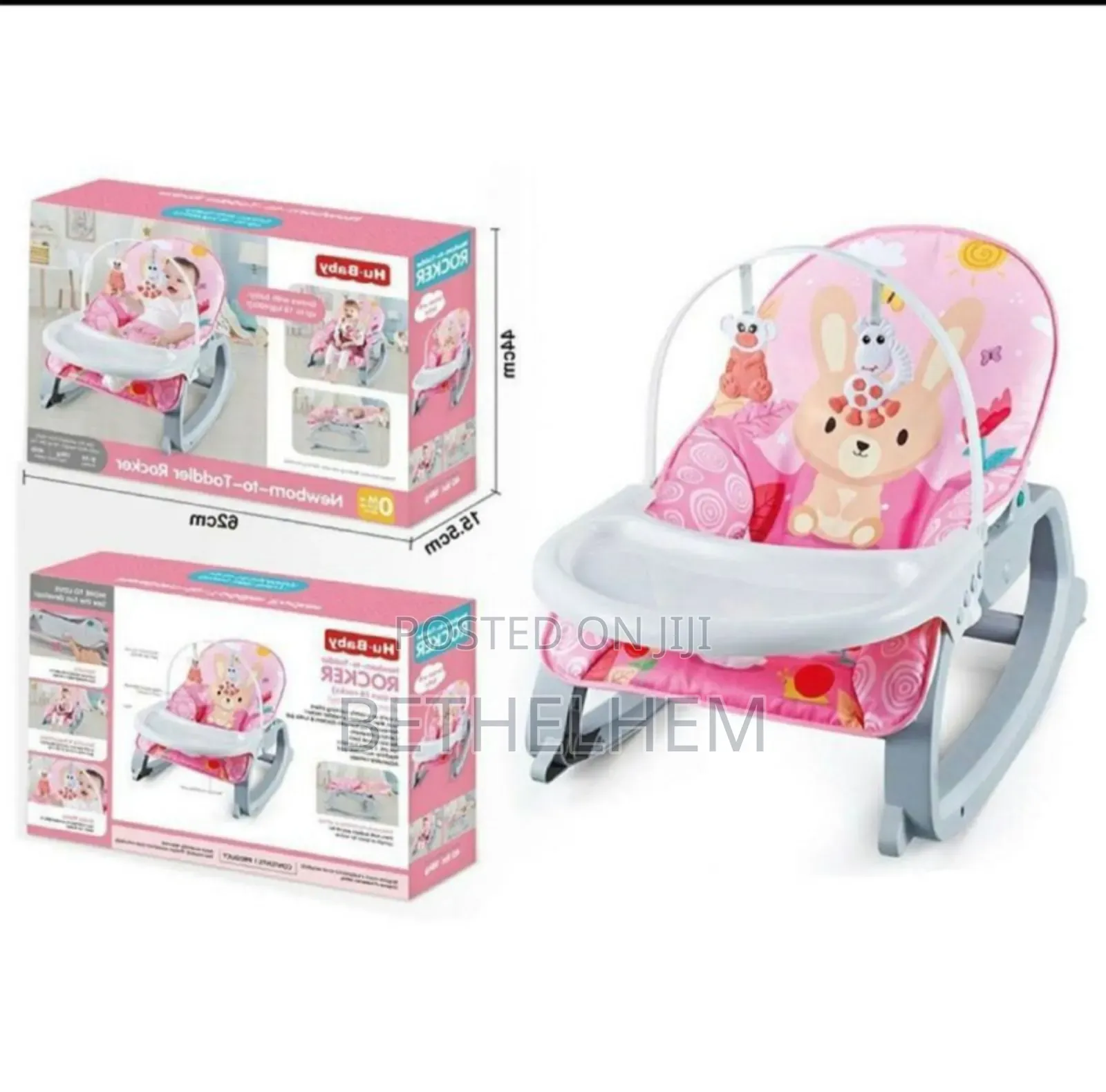 3 in 1 Newborn to Toddler Rocker