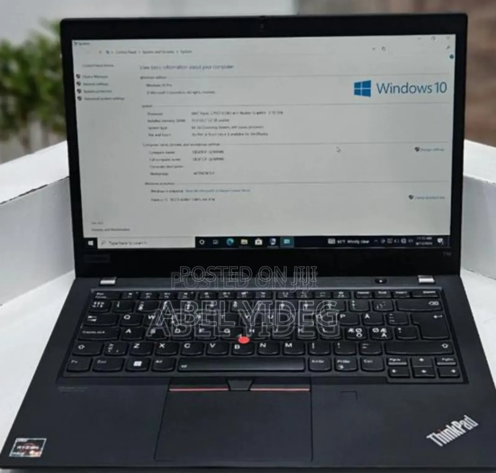 New Laptop Lenovo ThinkPad T14 16GB AMD Ryzen 5 SSD 512GB