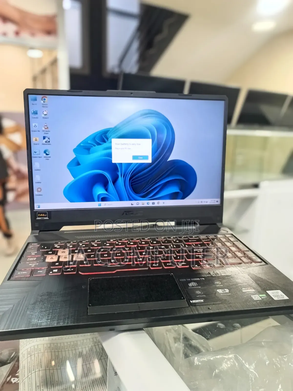 New Laptop Asus TUF Gaming FX504 16GB Intel Core I5 HDD+SSD 1.5T