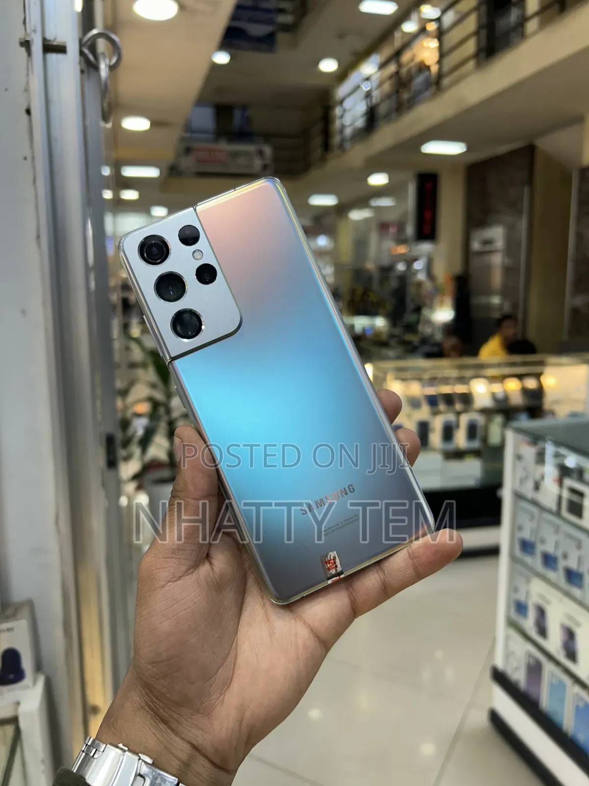 New Samsung Galaxy S21 Ultra 5G 256 GB Silver