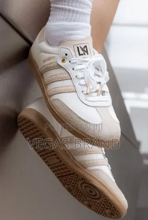 Photo - Adidas Samba Low Grey White Master Quality Shoes