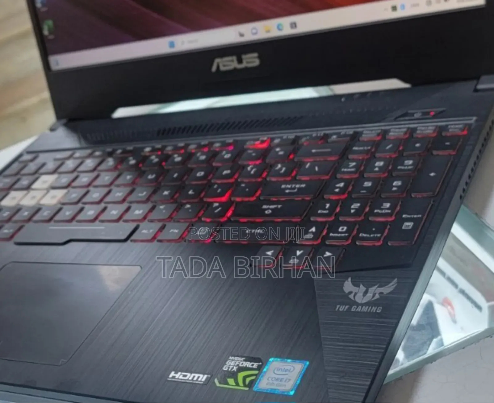 New Laptop Asus TUF Gaming A15 12GB Intel Core I7 SSD 512GB