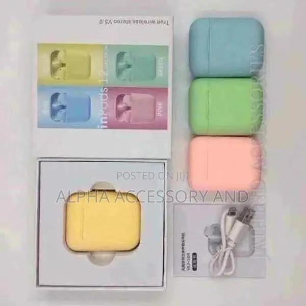 In Pods 12 Wireless Bluetooth Earphone