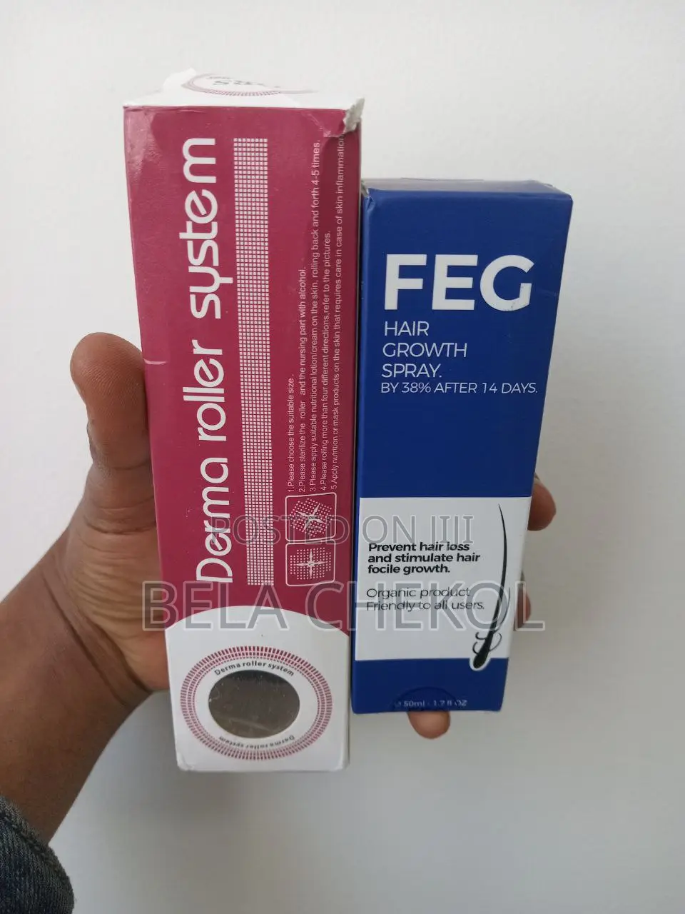 FEG Hair Growth 14 Day Change