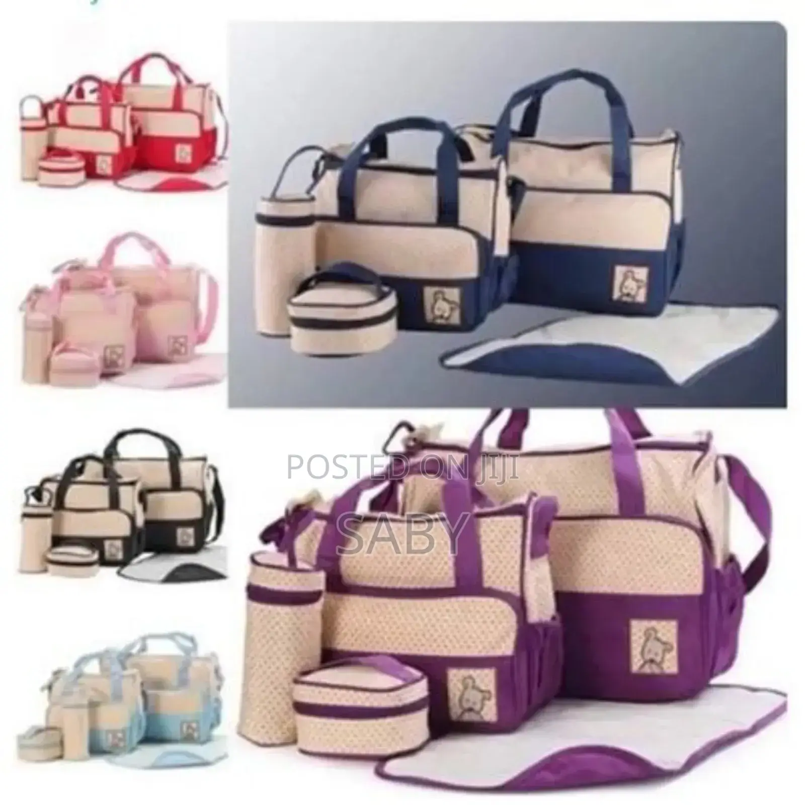 5pcs Diaper Bag Set