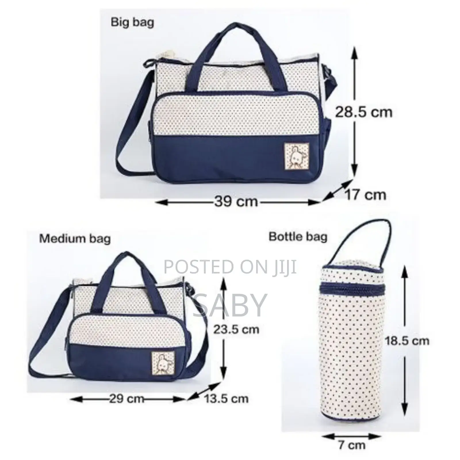 5pcs Diaper Bag Set