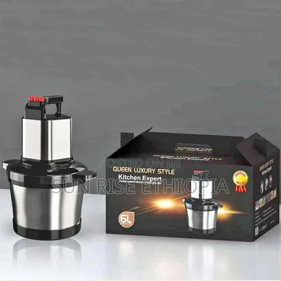 Food Processor 6 Liter - 6 ሊተር መፍጫ
