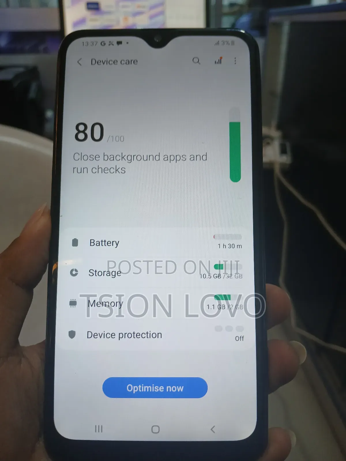New Samsung Galaxy A10s 32 GB Black