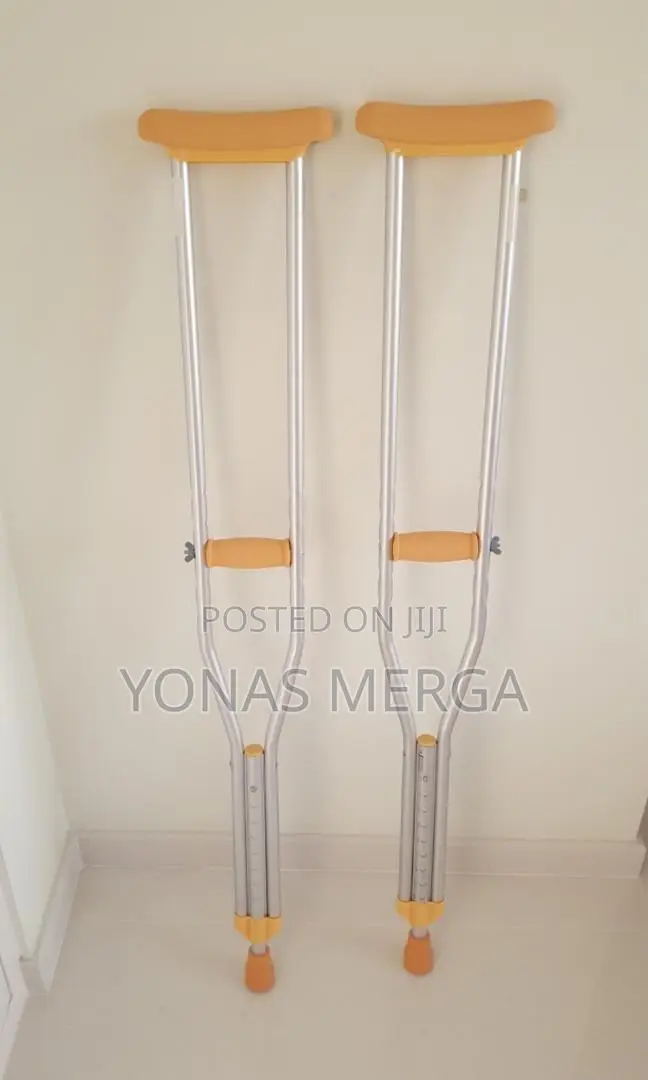 Adjustable Crutches=Thickened Double Armpit Crutches