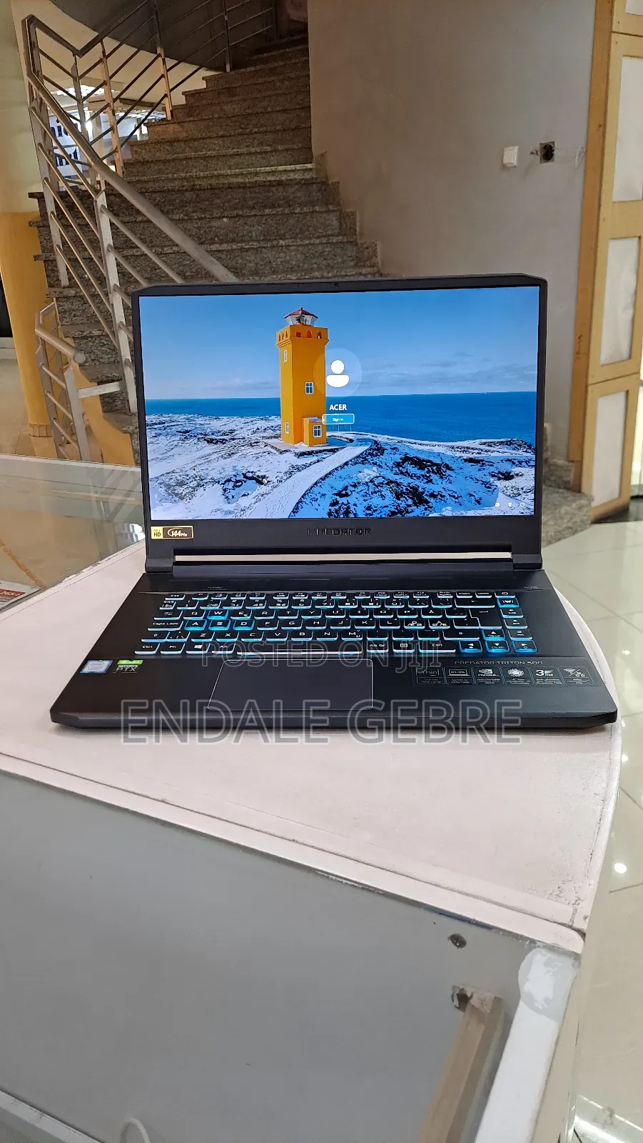 New Laptop Acer Predator Helios 300 16GB Intel Core I7 SSD 1T