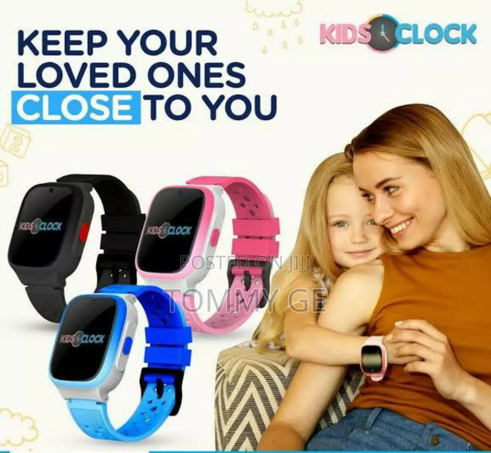 Kids GPS Smart Watch ለ ልጆች መከታተያ GPS ያለዉ ሰአት የቀለም ምርጫዎች