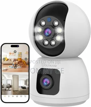 Double Lenses Security Camera Full Hd Quality 360