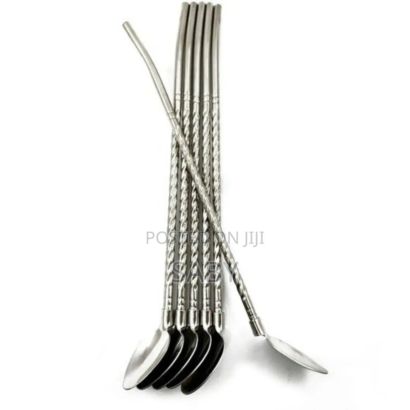 እንደ ማማሰያም መጠጫም የሚያገለግል Straws With Cleaning Brush