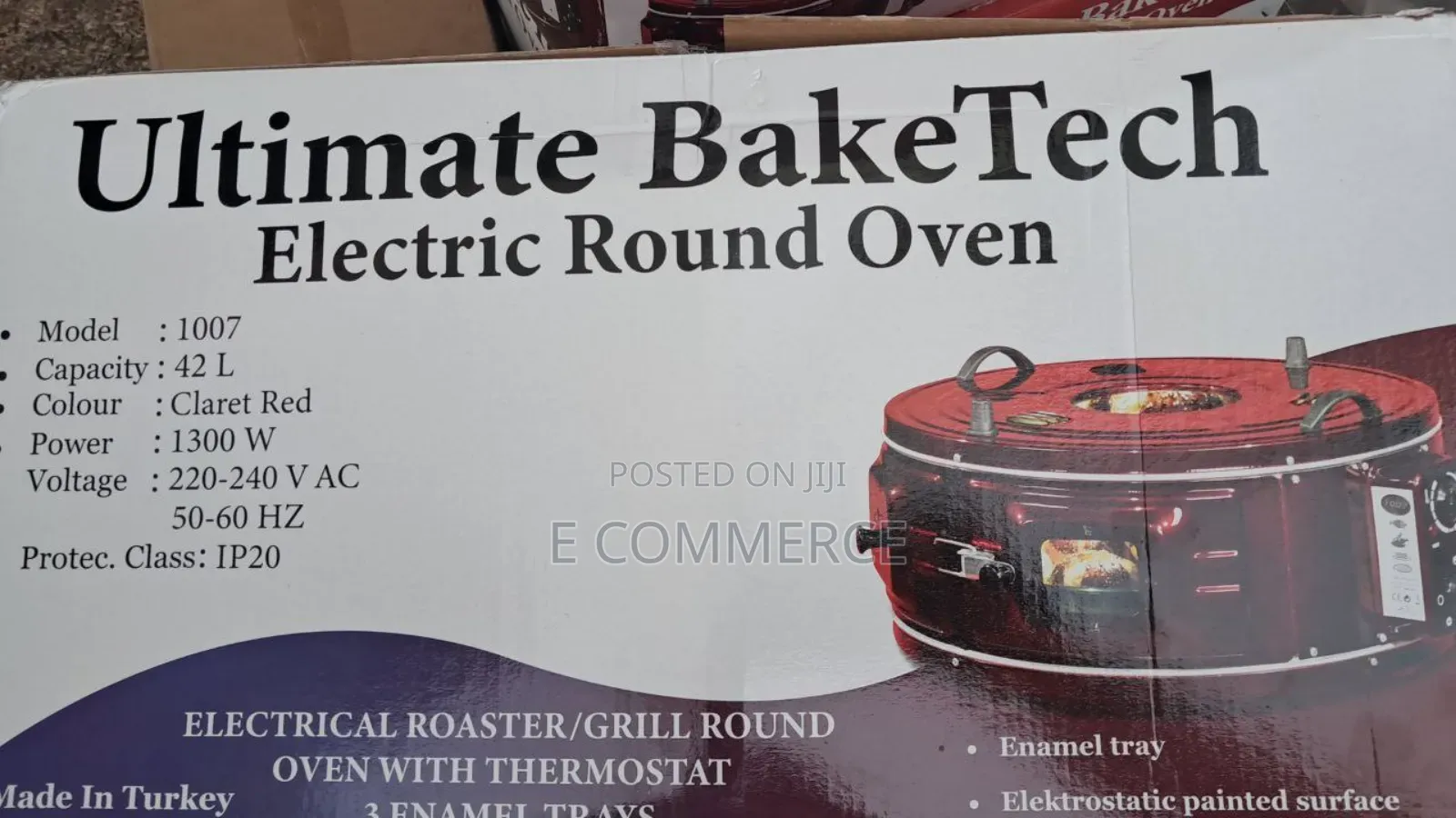 1ultimatebake Tech Electric Round Oven