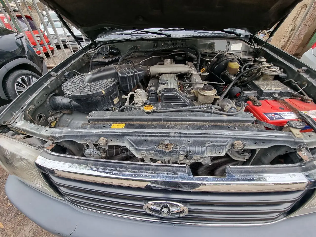 Toyota Land Cruiser 2001 Gray