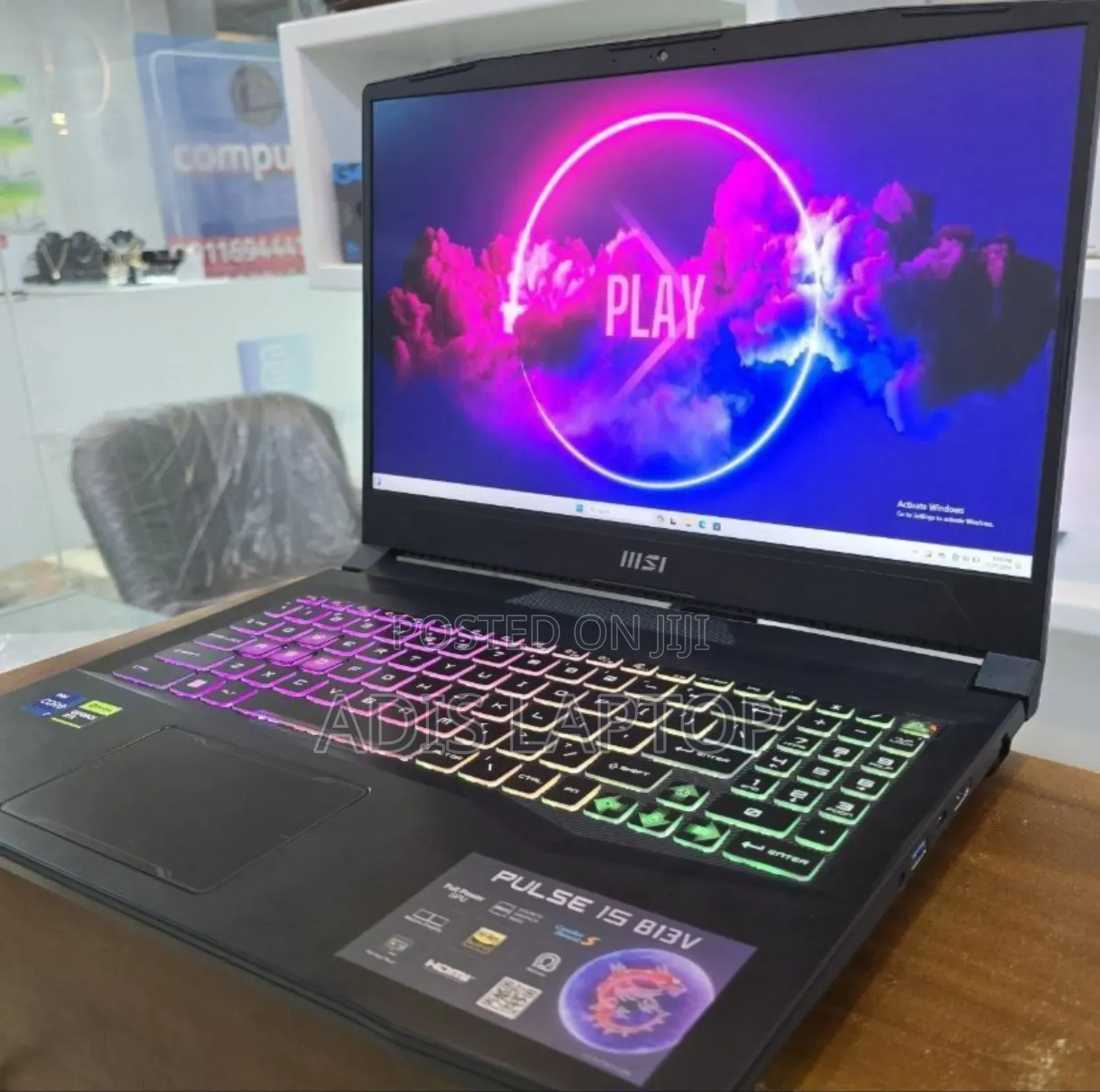 New Laptop MSI Pulse GL66 16GB Intel Core I7 SSD 1T