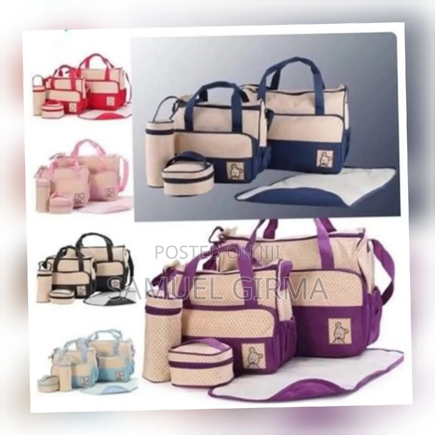 5pcs Diaper Bag Set
