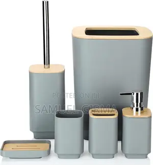 6 PCS Bathroom Set