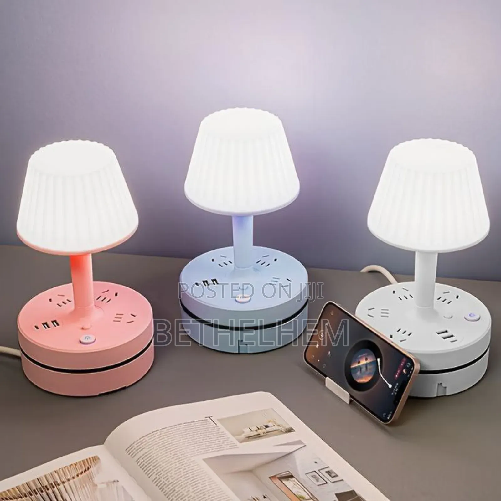 All in One Table Lamp Socket