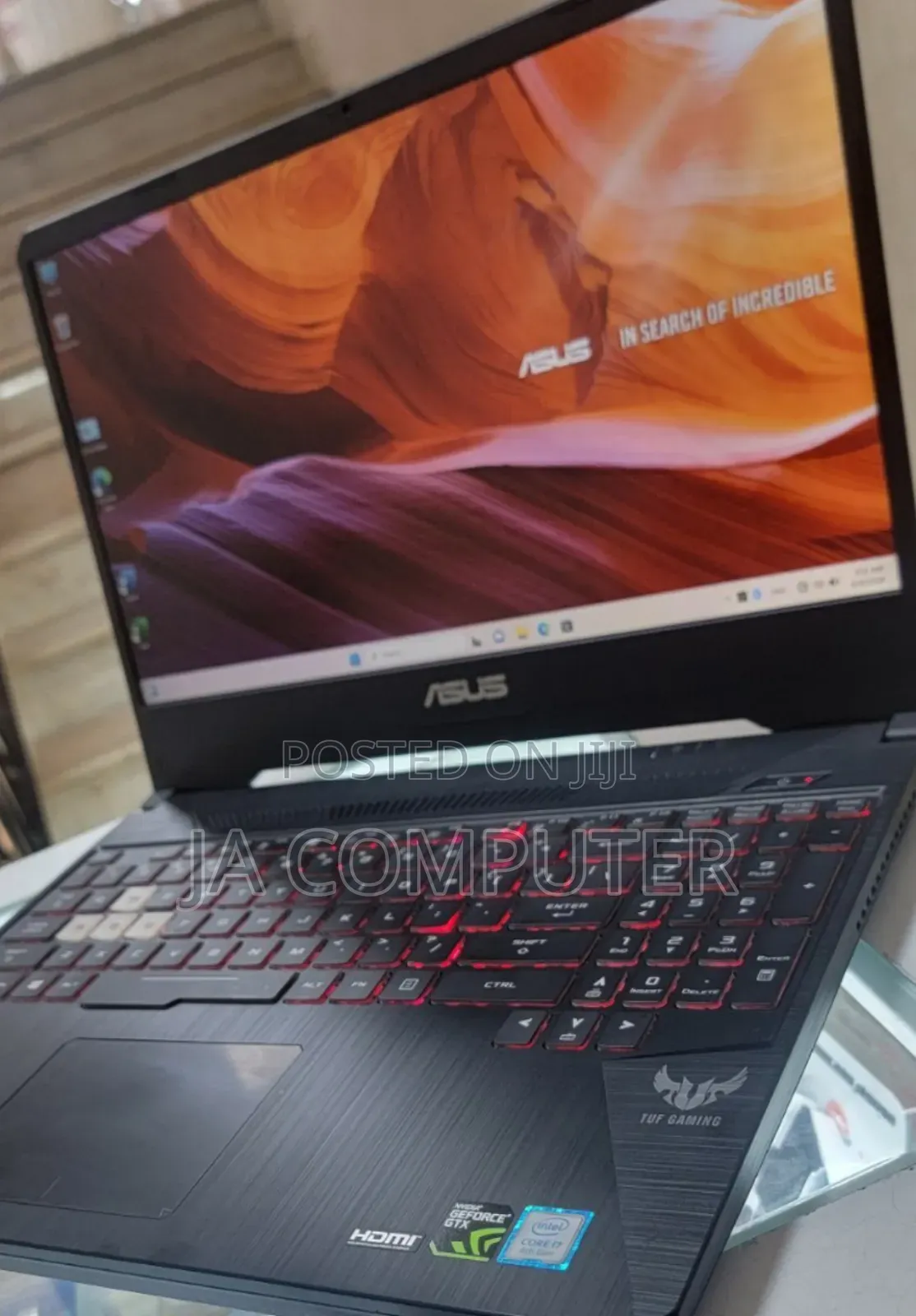 New Laptop Asus TUF Gaming FX504 16GB Intel Core I7 SSD 512GB