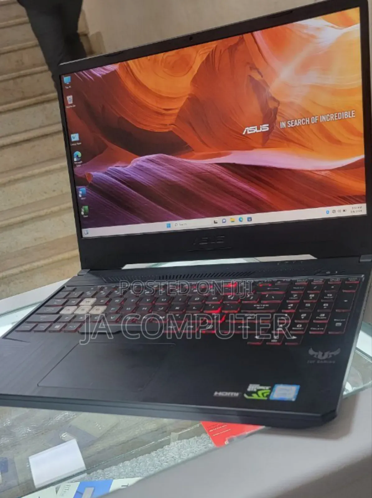 New Laptop Asus TUF Gaming FX504 16GB Intel Core I7 SSD 512GB