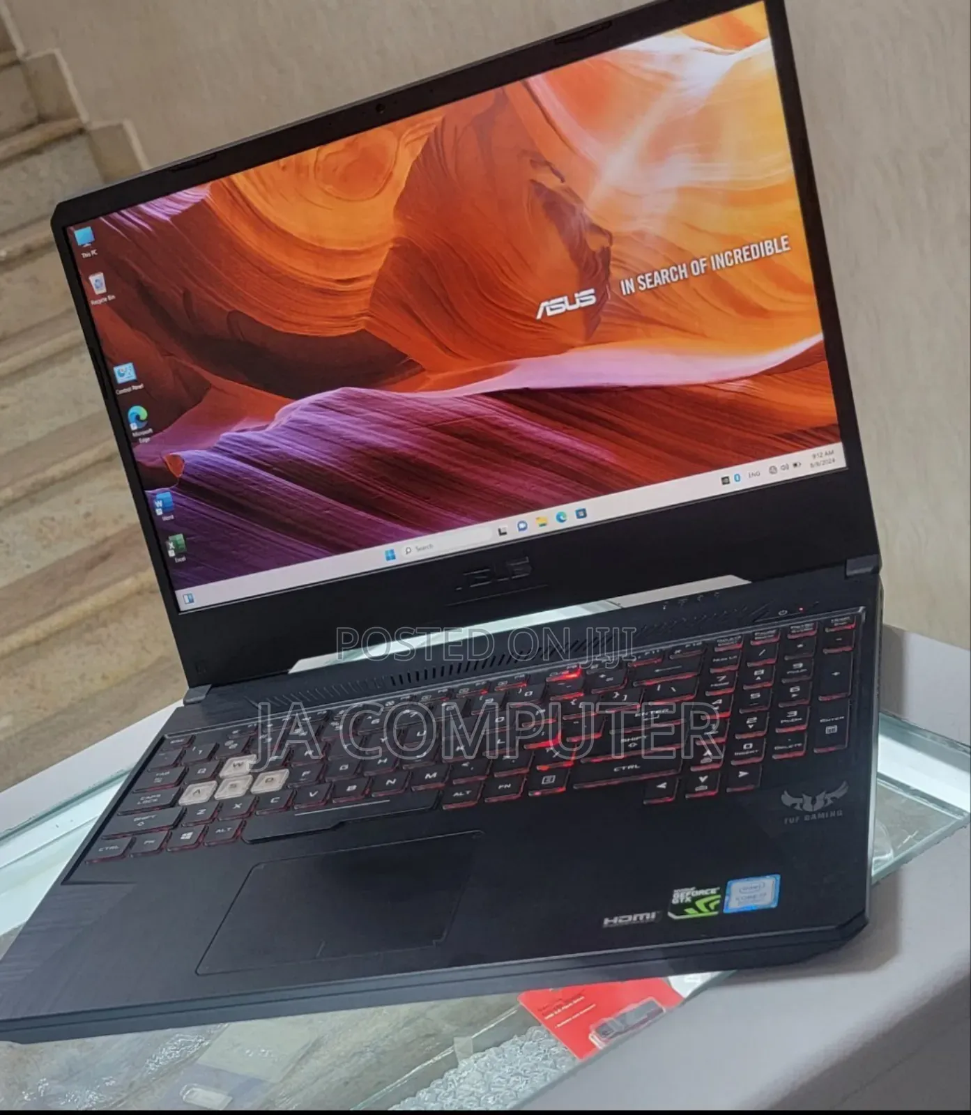 New Laptop Asus TUF Gaming FX504 16GB Intel Core I7 SSD 512GB