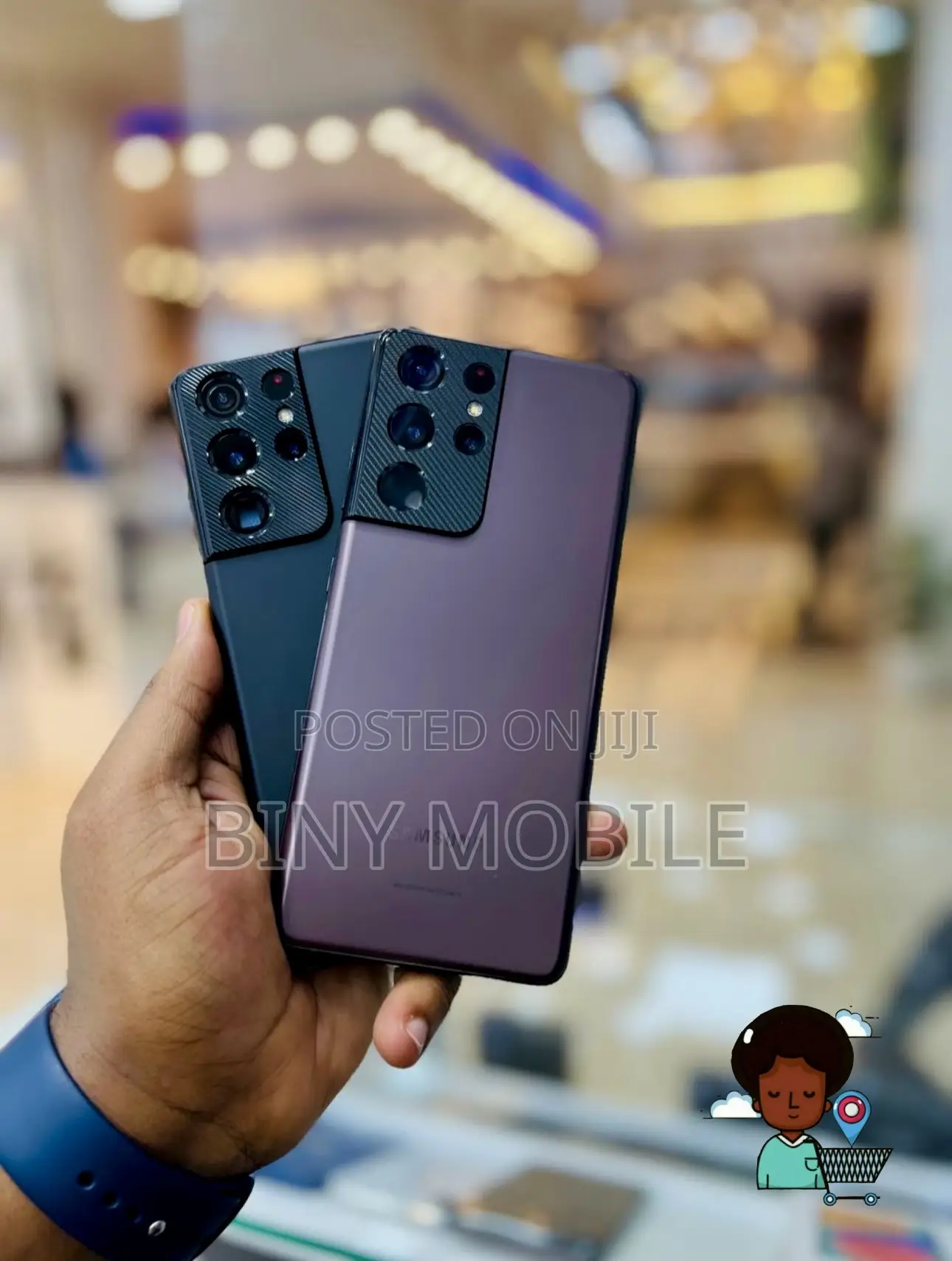 New Samsung Galaxy S21 Ultra 5G 256 GB Black