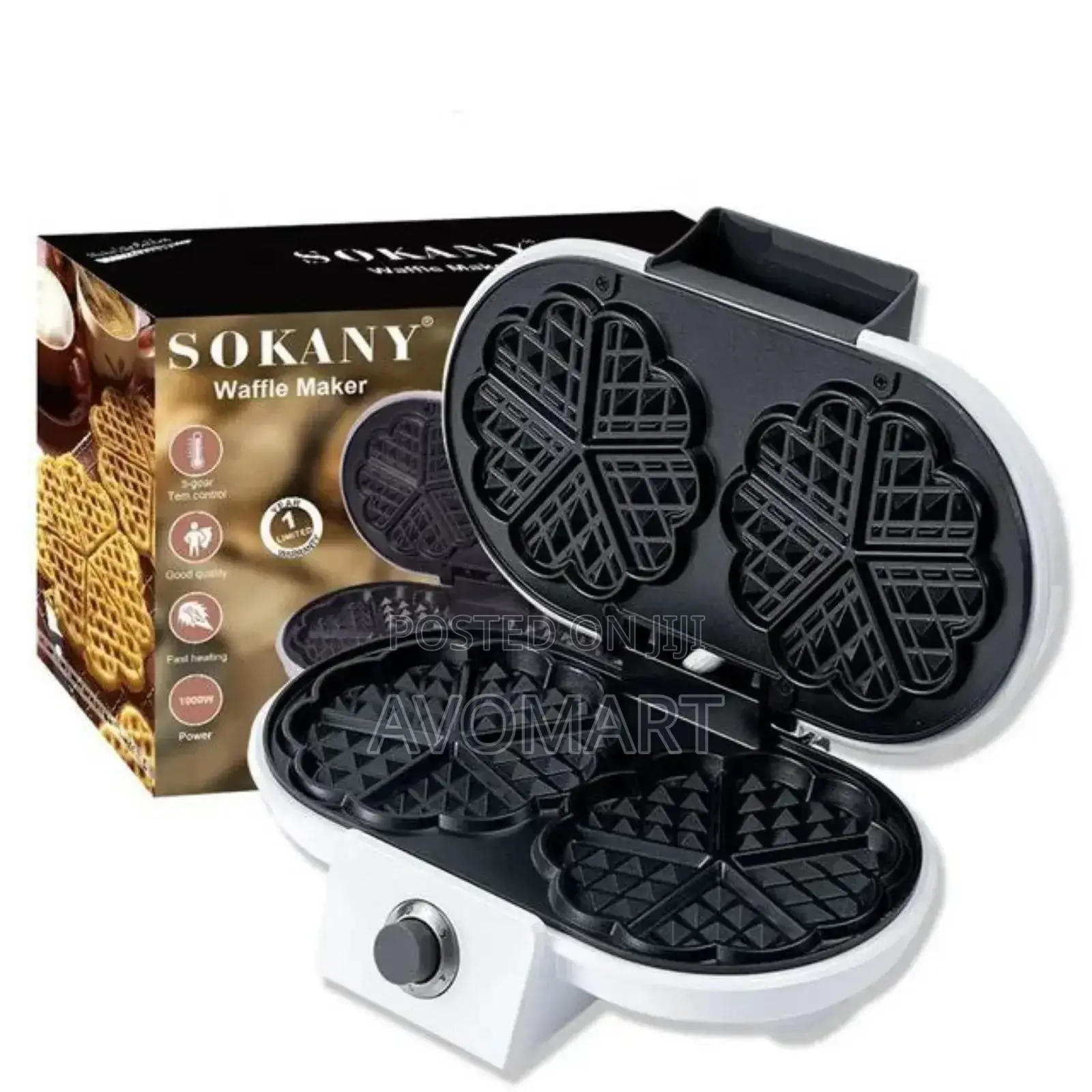 SOKANY Waffle Maker