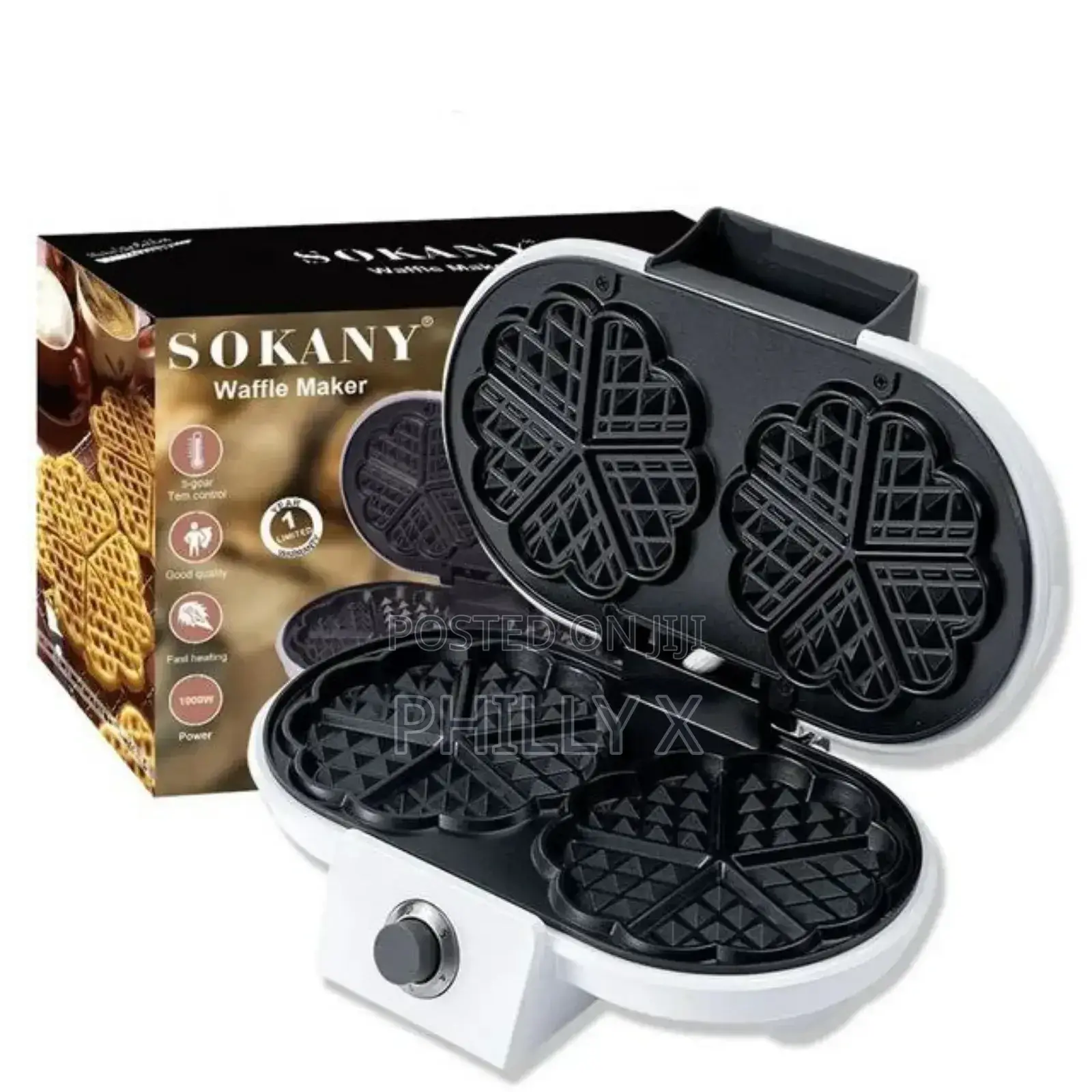 SOKANY Waffle Maker
