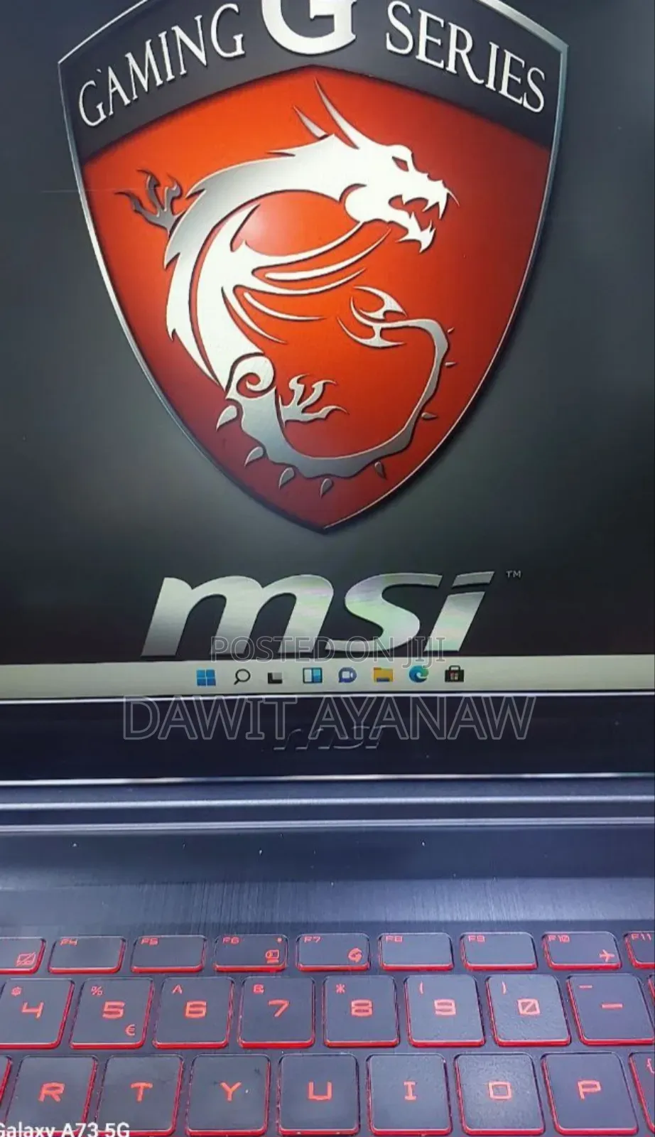 New Laptop MSI 24GB Intel Core I7 SSD 512GB