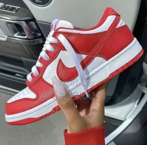 Nike Dunk Low University Red Woman's Master Quality Shoes