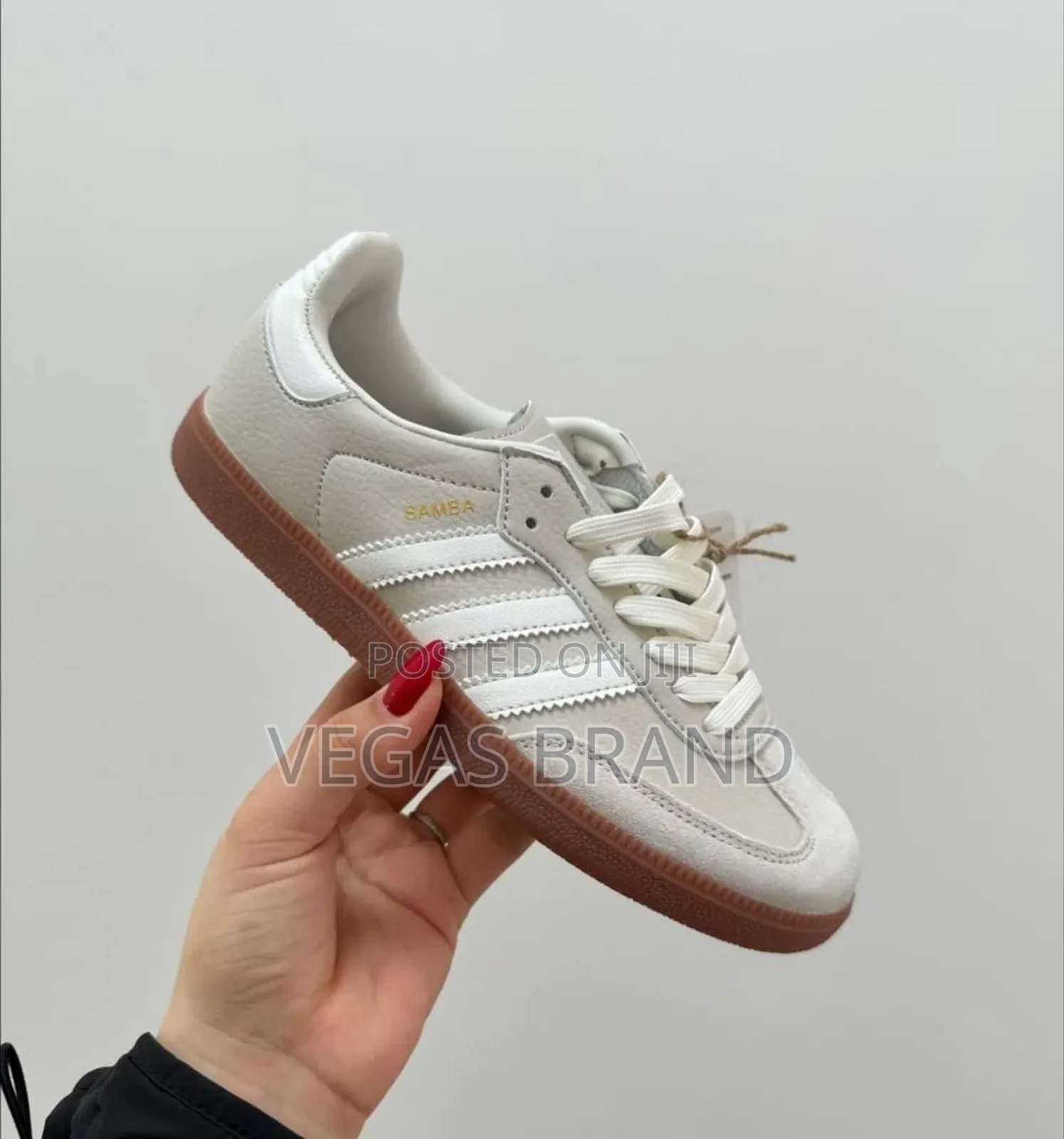 Adidas Samba Low Grey White Master Quality Shoes
