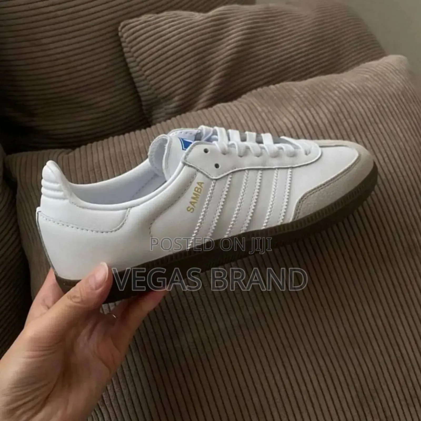 Adidas Samba Low Grey White Master Quality Shoes