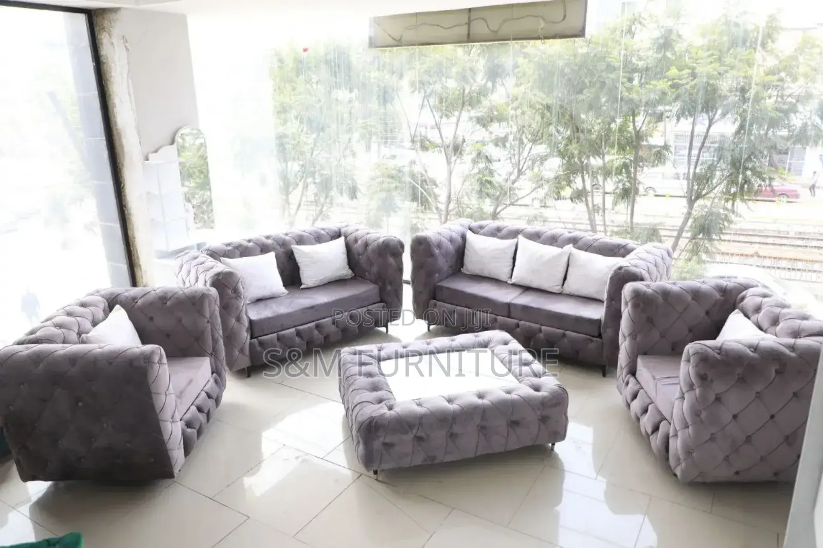 Modern Gray Sofa