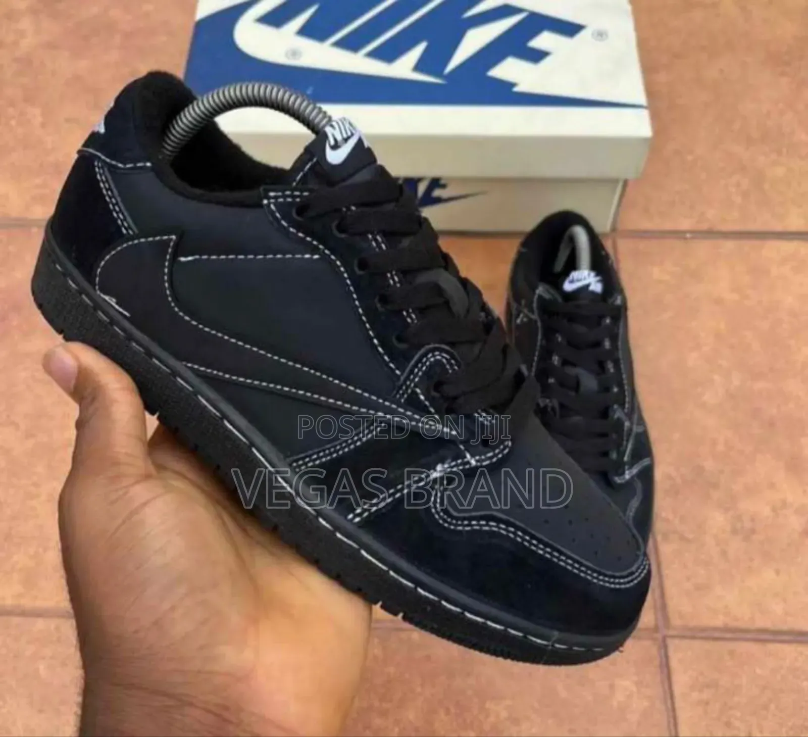 Air Jordan 1 Travis Scott Black Phantom Master Quality Shoes