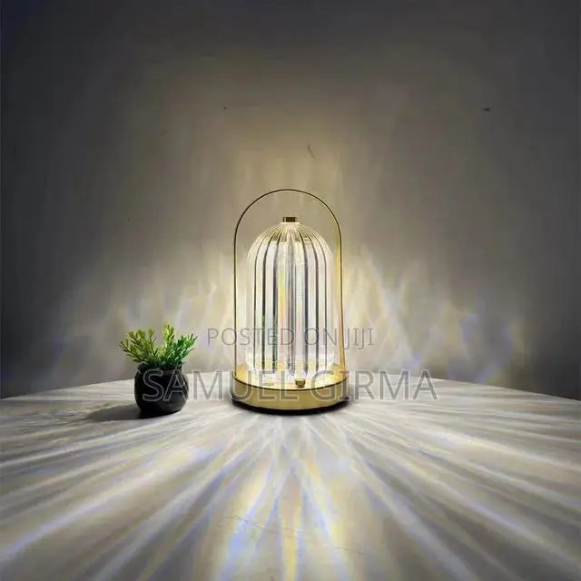  Rechargeable Crystal Table Lamp