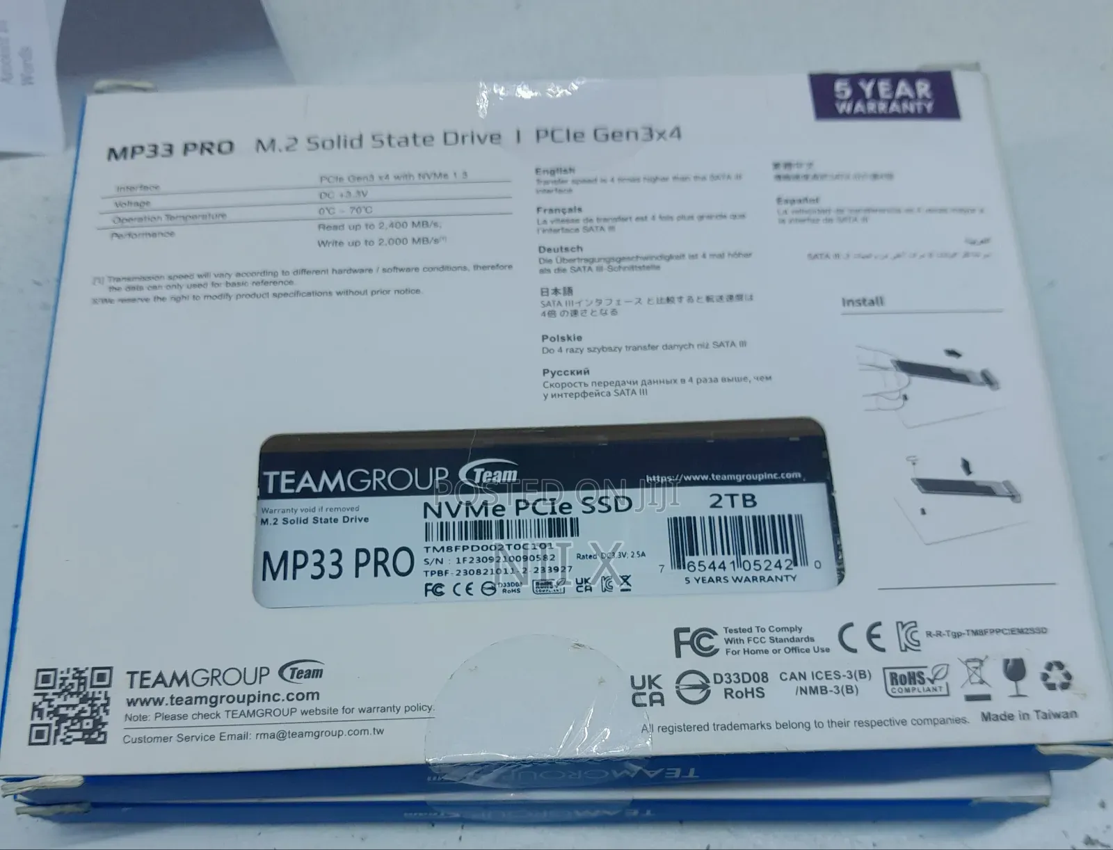 1tb Nveme SSD