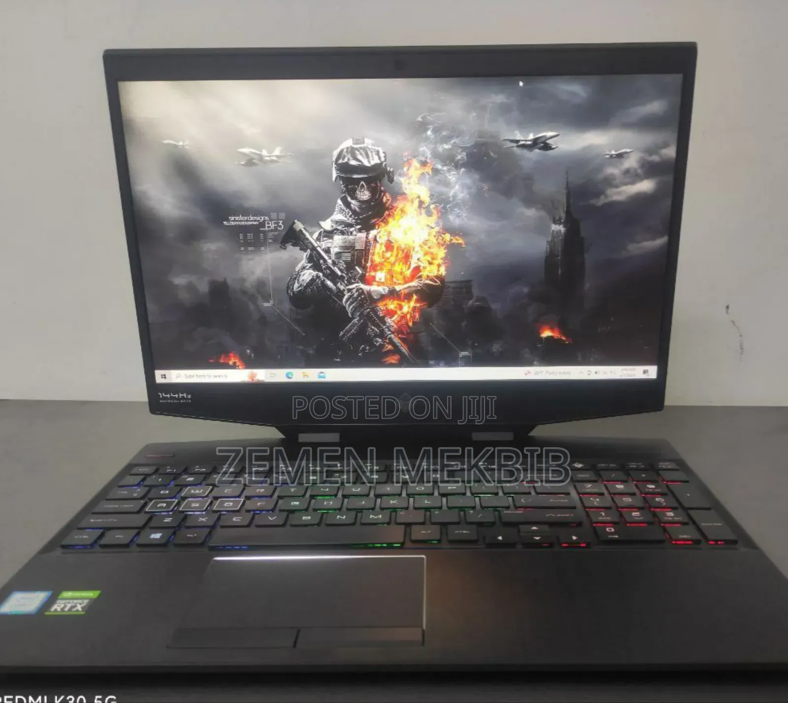 New Laptop HP Omen 17 16GB Intel Core I7 SSD 512GB