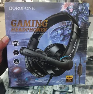 Borofone Wired Gaming Headphone | ጌሚንግ ሄድፎን