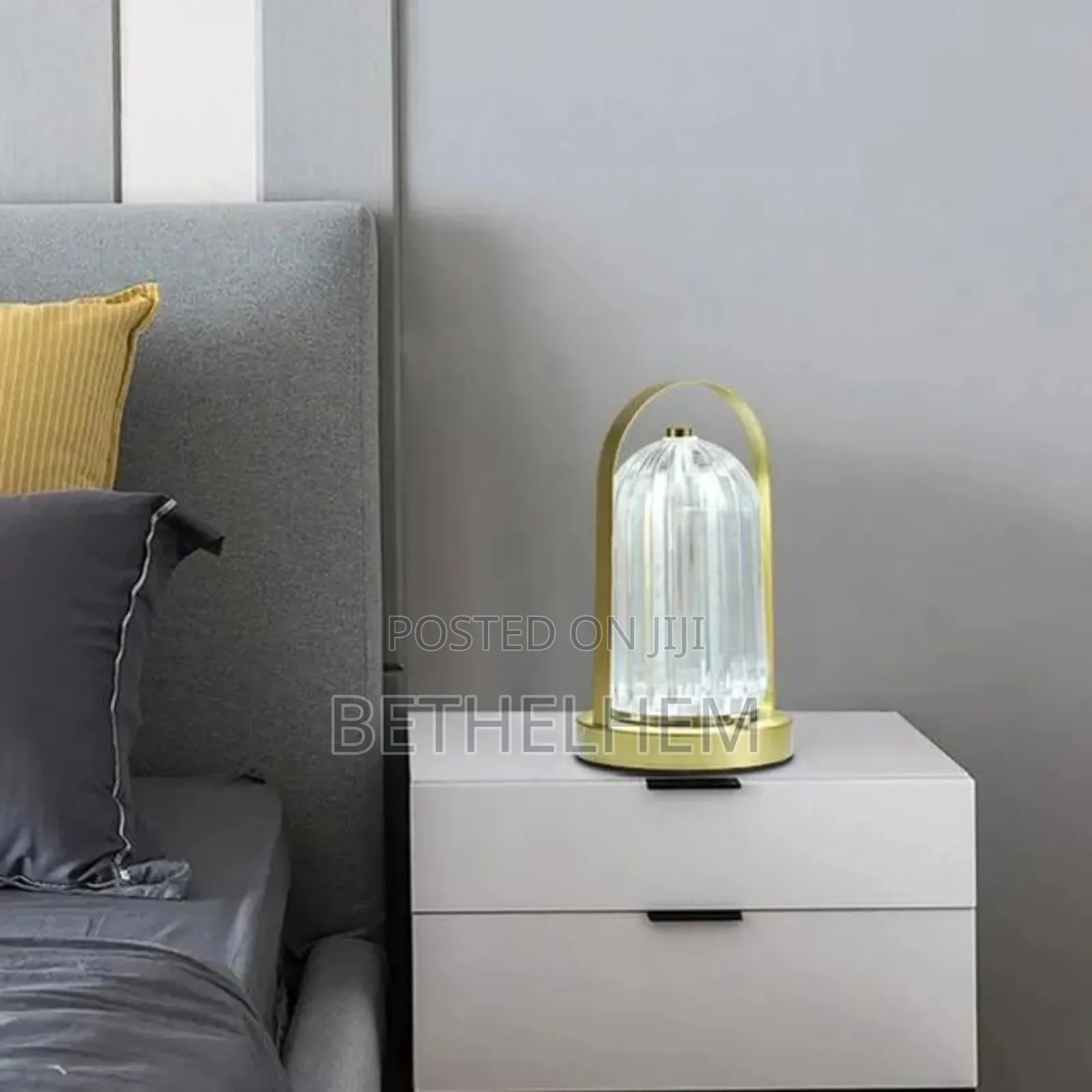 Rechargeable Crystal Table Lamp