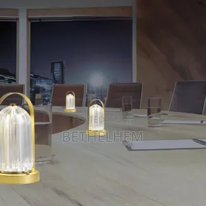 Rechargeable Crystal Table Lamp