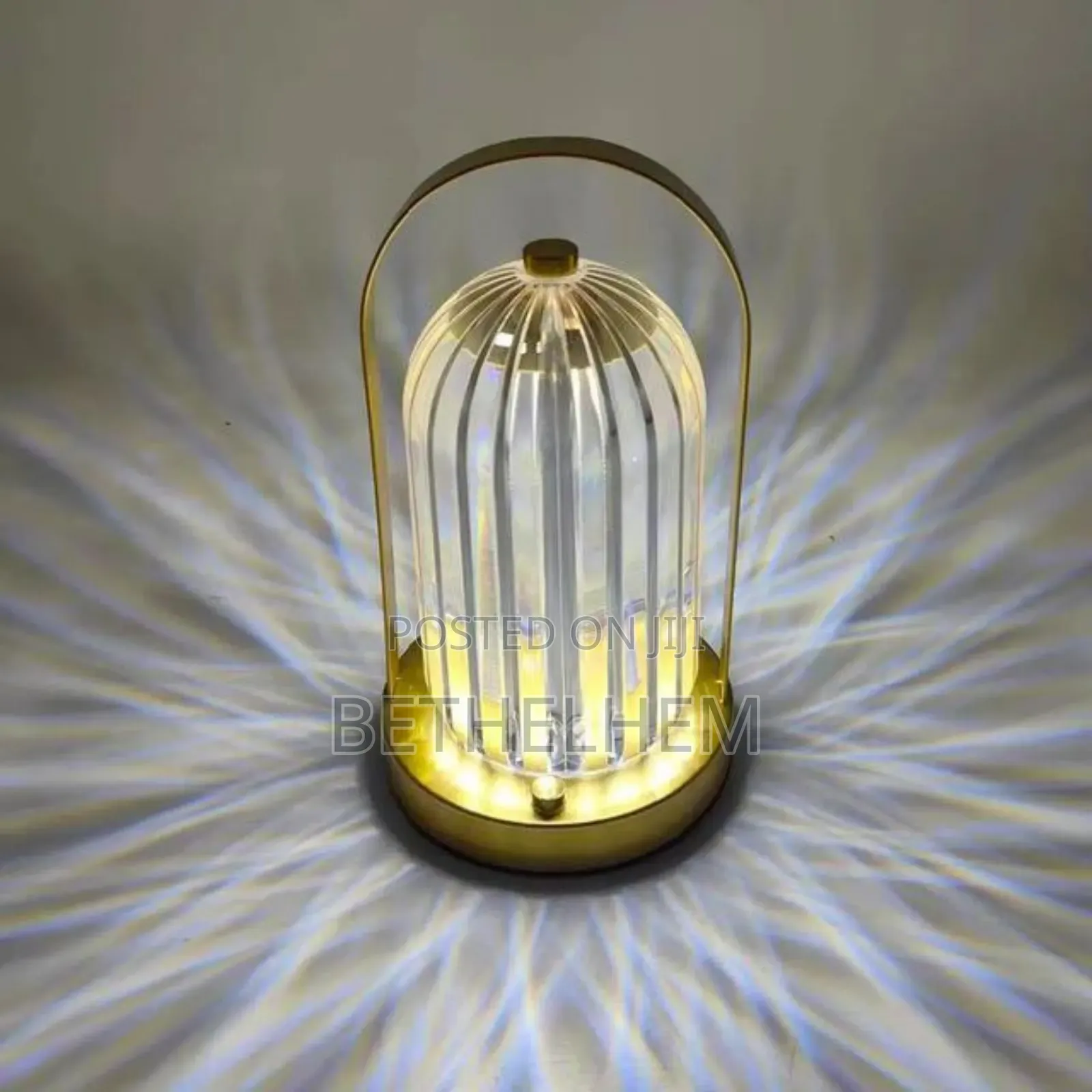 Rechargeable Crystal Table Lamp