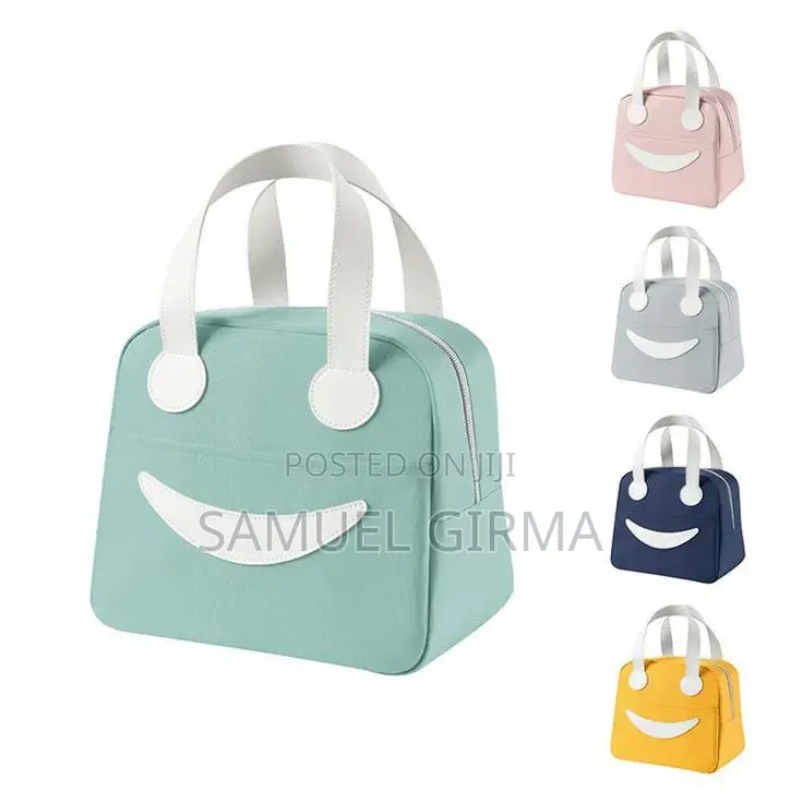 Smiley Face Lunch Box Bag