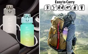 Water Bottle With Time Marker