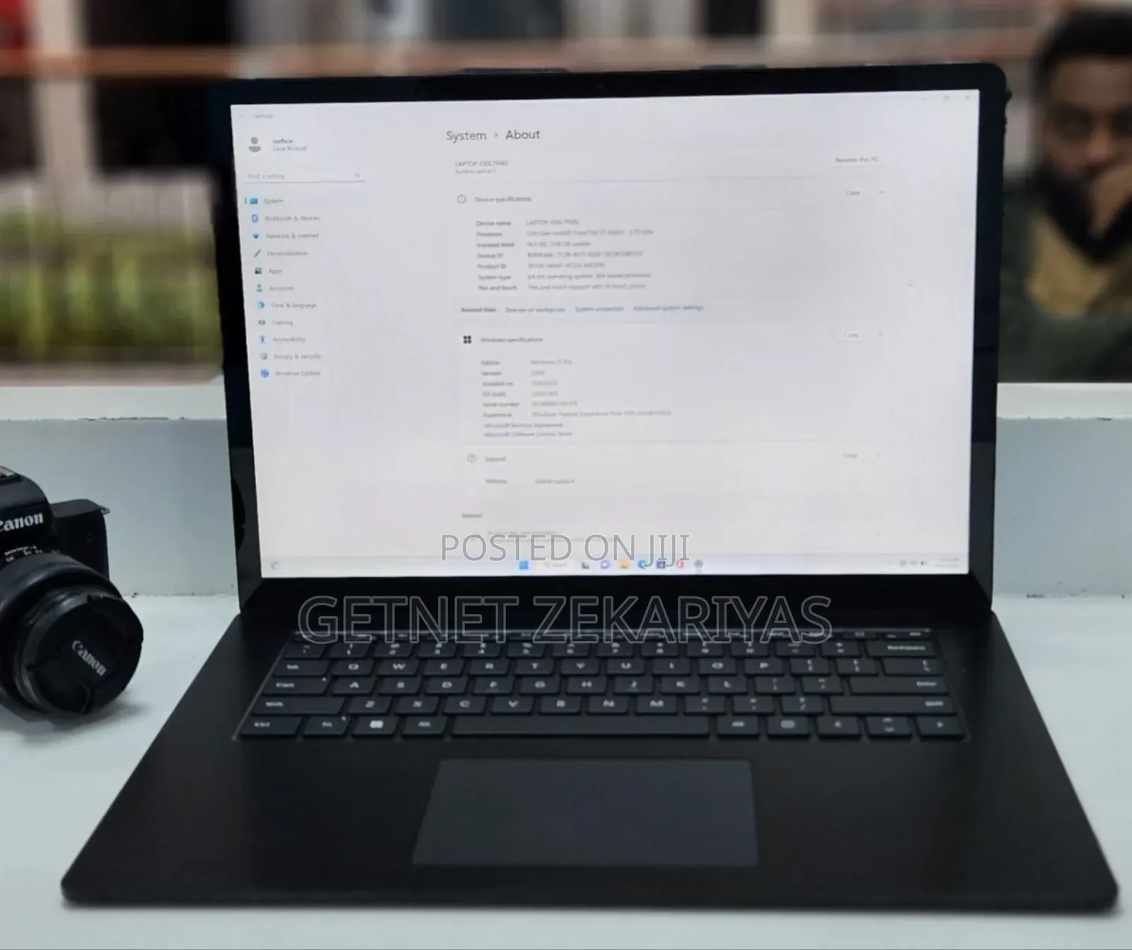 New Laptop Microsoft Surface Laptop 5 16GB Intel Core I7 SSD 256GB