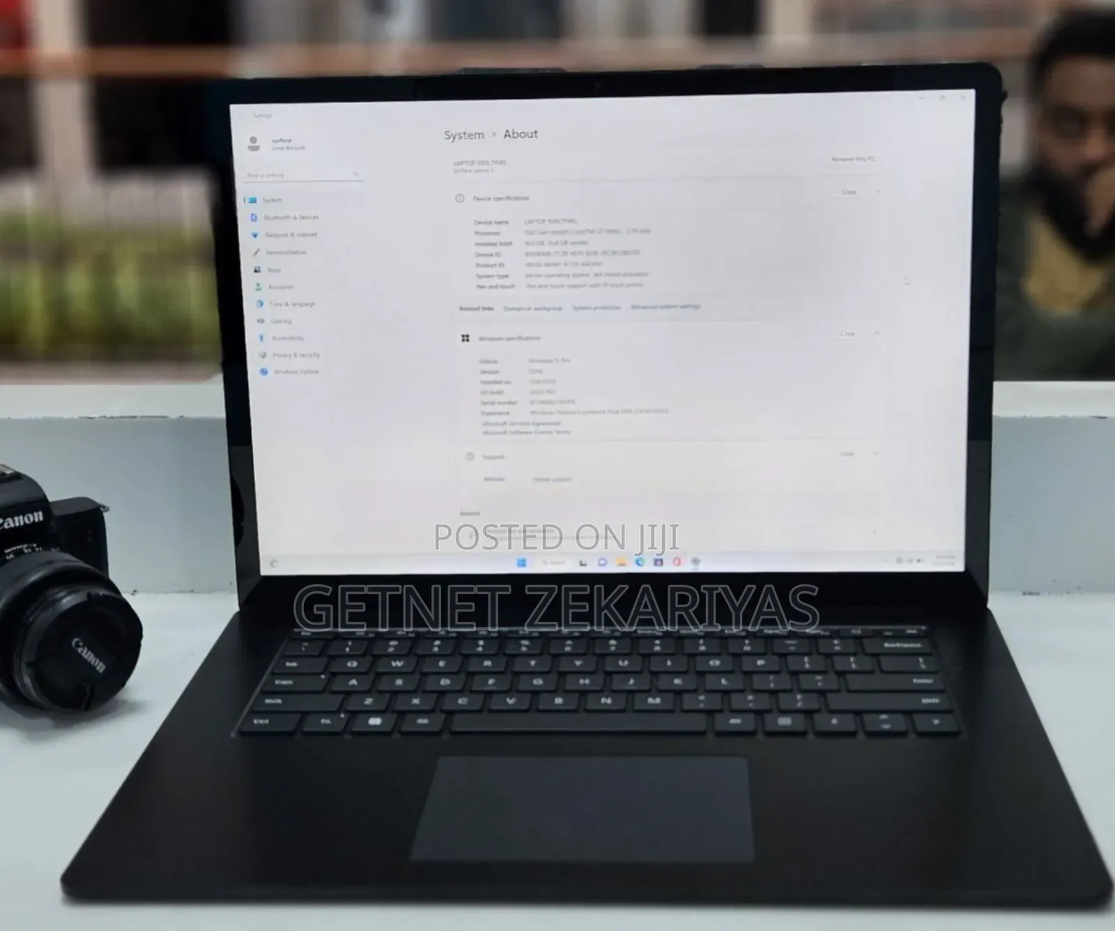 New Laptop Microsoft Surface Laptop 5 16GB Intel Core I7 SSD 256GB