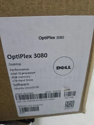 Photo - New Desktop Computer Dell OptiPlex 3080 8GB Intel Core I5 HDD 1T