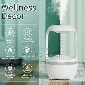 Anti Gravity Humidifier and Desk Decor